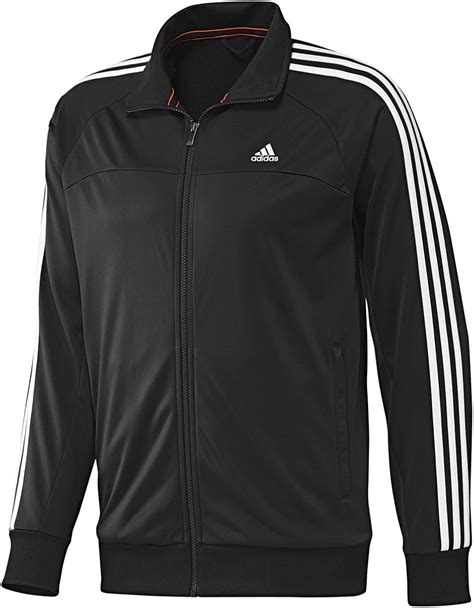 adidas jacke mit schwarz streifen|Schwarze Trainingsjacken .